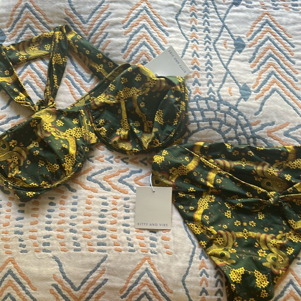 Snake Print Bikini